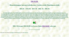 Desktop Screenshot of digm.de